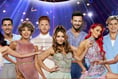 Strictly stars on their way to city