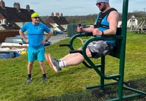 New outdoor gym on village green