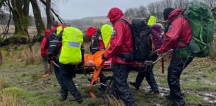 Dartmoor walker rescued in stormy weather by search and rescue team