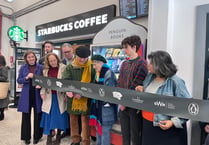 Michael Morpurgo and wife unveil new book vending machine at Exeter