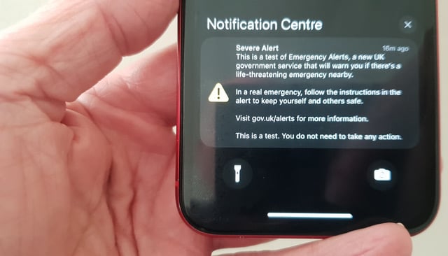 Emergency alert test planned for September 