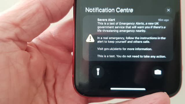 Emergency alert test: what phone testers need to know