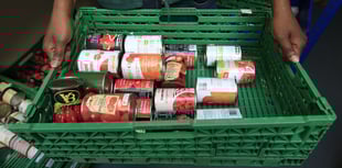 Record number of food parcels handed out in West Devon last year