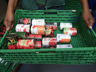 Record number of food parcels handed out in West Devon last year