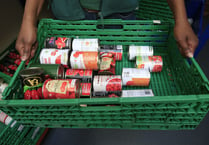Record number of food parcels handed out in West Devon last year