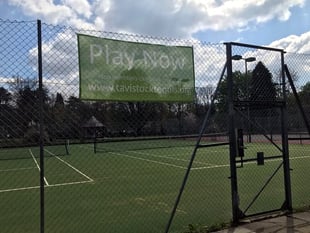 Shining a light on town’s tennis courts