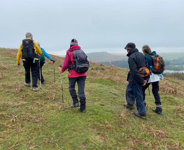 Okehampton Ramblers complete their own Ten Tors