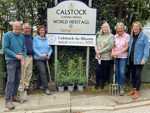 Calstock in Bloom awarded lottery grant