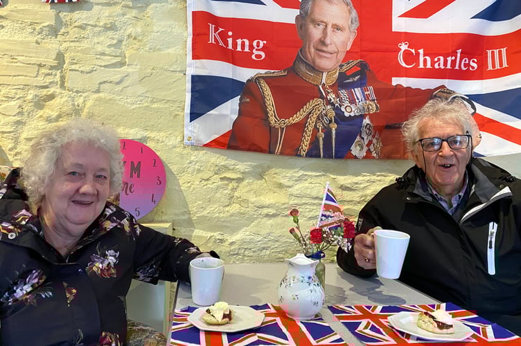 TASS cafe Coronation cream tea