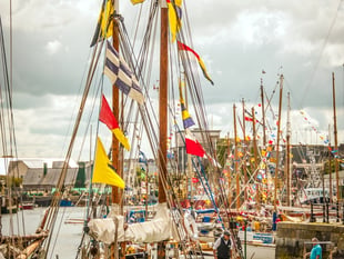Impressive classic boat fleet heading to Sutton Harbour