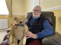 Renovated teddy in memory of mother