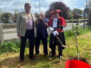 Coronation tree planting the first step towards orchard for town