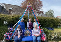 WI’s Coronation maypole and bench