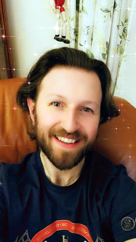 before Brett Kinsman-Daw brave the shave