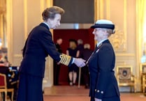 Callington officer receives MBE
