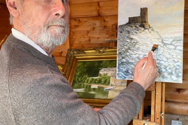 Tavistock painter exhibiting in aid of Parkinson's UK