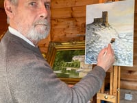 Tavistock painter exhibiting in aid of Parkinson's UK