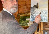 Tavistock painter exhibiting in aid of Parkinson's UK