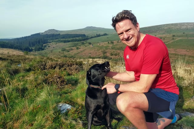 Moorland running with an ex-Marine