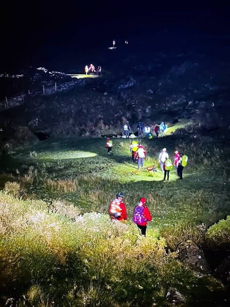 Tavistock team of Dartmoor Search and Rescue team
