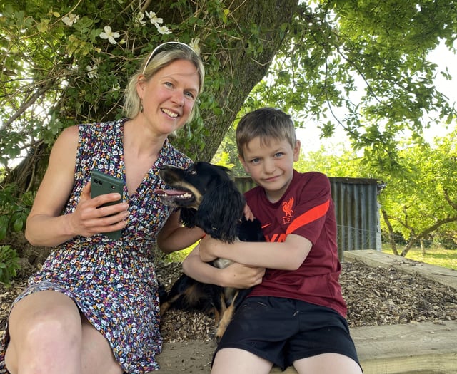 Autistic boy creating a self-help app for all