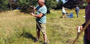 Burial ground volunteers