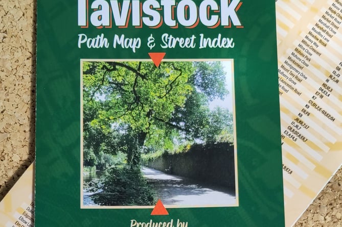 Walkable Tavistock  map