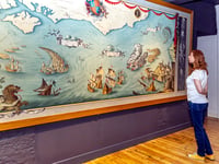 Drake murals on show at Buckland