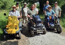 Ramblers break canal path barriers