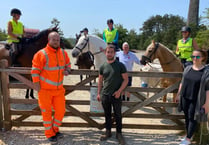 West Devon horse-friendly carpark opens