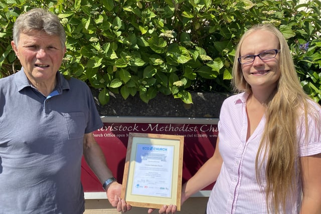 Methodist Church celebrates green church award