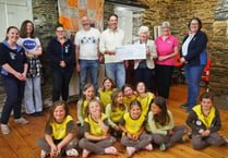 Tavistock Wheelers give help to the Guides