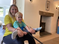 Mother’s charity row in thanks for son’s care