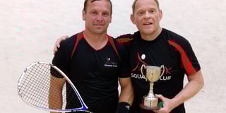 Entertaining game at Tavistock Squash Championship