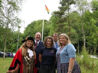 Borough council flies Pride flag