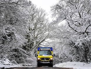 Westcountry paramedic's 'Beast from the East' shot wins top prize