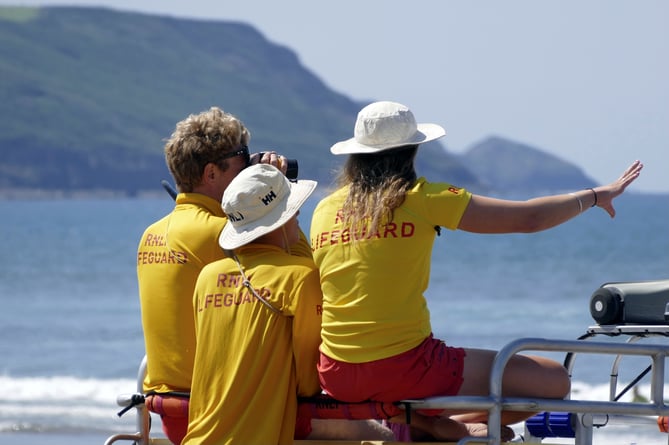 RNLI lifeguards will begin patrols across 23 more beaches in Devon, Cornwall, Dorset and Somerset from this Saturday (8 July) until 3 September for the peak summer months. Picture: RNLI (3-7-23)