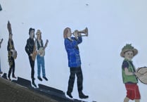 New mural on hall completed