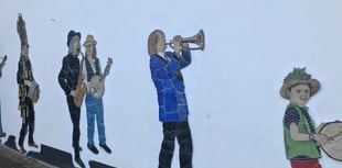 New mural on hall completed