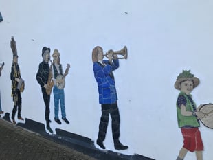 New mural on hall completed