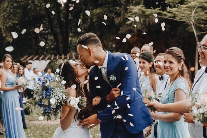 Bride and groom