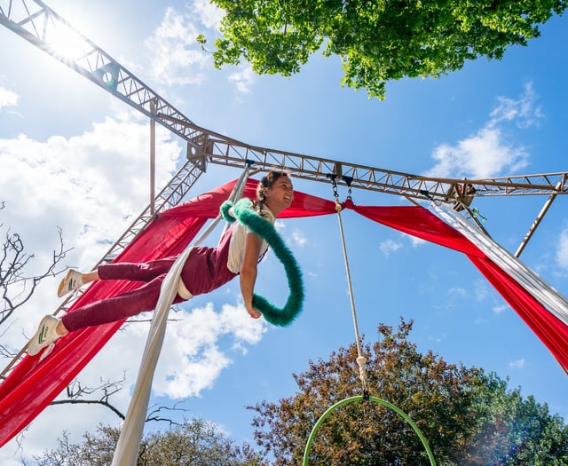 Alice takes to the skies for Adventures in Aerialand