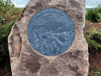 Stone marks source of River Tamar