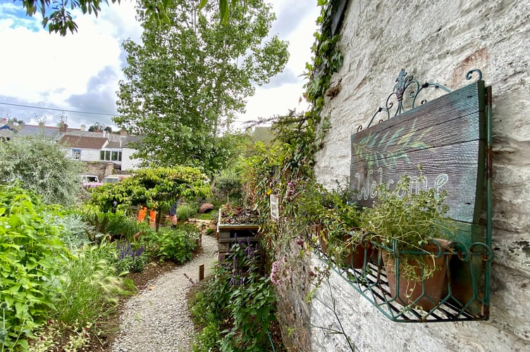 Calstock garden