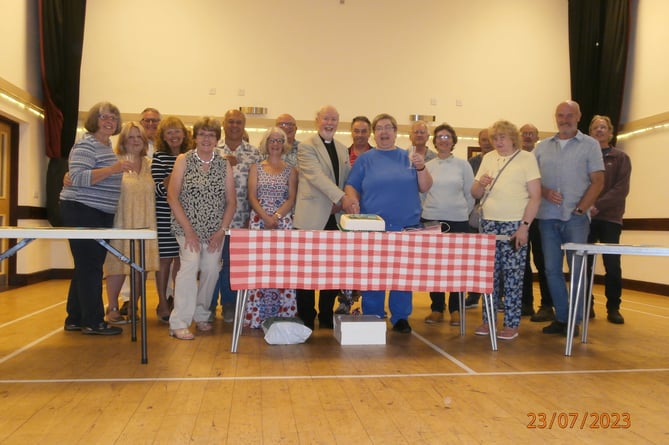 A good time was had by all at the reunion, Tavi Parish Church reunion 50 years