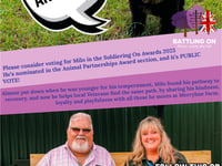 Therapy dog for military veterans needs your vote