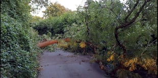 Highways teams thanked for swift clear-up after Storm Antoni