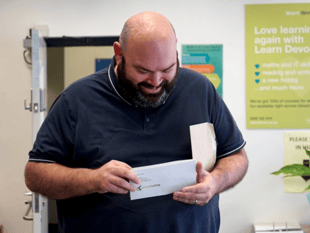 Learn Devon's adult learners celebrate GCSE results