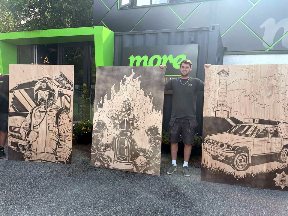 Fire station set to unveil new mural