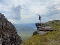 Lucky Tavistock climbers escape death storm
